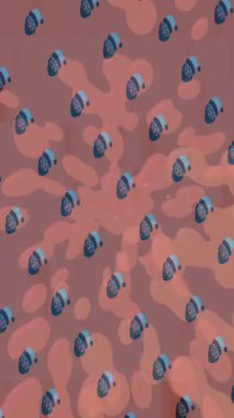 Benzersiz video giriş tasarımı projeleri için detaylı yüzey kalıbı film animasyon stili grafik girişi