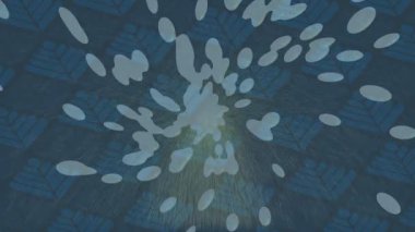 Estetik doku arkaplan tasarımı renkli hareket grafikleri ile moda film giriş profosyoneli