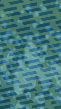 Lüks hareket projeleri için soyut tasarım stili animasyonu olan üst düzey dijital doku