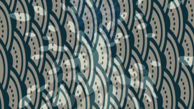 Lüks hareket projeleri için soyut tasarım stili animasyonu olan üst düzey dijital doku