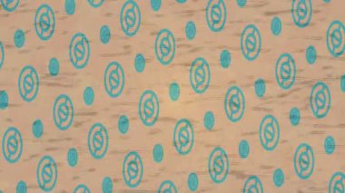 Estetik doku arkaplan tasarımı renkli hareket grafikleri ile moda film giriş profosyoneli