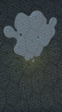 Soyut hareket desenli fütüristik video üretimi için dinamik dijital arkaplan