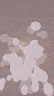 Lüks hareket projeleri için soyut tasarım stili animasyonu olan üst düzey dijital doku