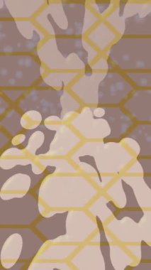 Organik desenli yüzey giriş stili video film sanatı ile soyut arkaplan tasarımı