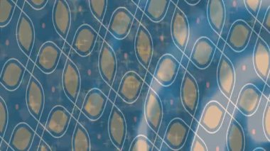 Estetik doku arkaplan tasarımı renkli hareket grafikleri ile moda film giriş profosyoneli