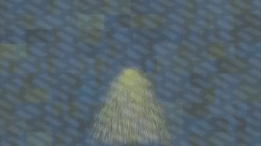 Lüks hareket projeleri için soyut tasarım stili animasyonu olan üst düzey dijital doku