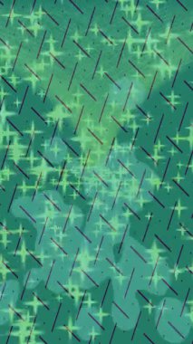 Dijital doku yüzey tasarım biçimi ile modern video animasyonu için gelişmiş hareket grafikleri