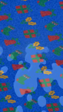 Lüks hareket projeleri için soyut tasarım stili animasyonu olan üst düzey dijital doku