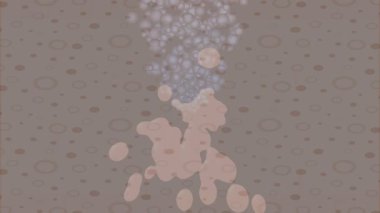 Dijital doku yüzey tasarım biçimi ile modern video animasyonu için gelişmiş hareket grafikleri