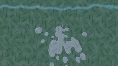 Estetik doku arkaplan tasarımı renkli hareket grafikleri ile moda film giriş profosyoneli