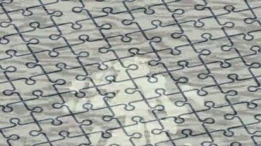 Soyut hareket desenli fütüristik video üretimi için dinamik dijital arkaplan