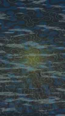 Modern medya üretimi için fütüristik dijital soyut doku sinematik tarz hareketli grafik ögesi