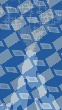 Yaratıcı video düzenleme film tasarımı için benzersiz hareket grafikleri biçimi giriş hareketi video pro