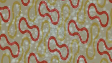 Benzersiz video giriş tasarımı projeleri için detaylı yüzey kalıbı film animasyon stili grafik girişi