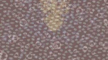 Lüks hareket projeleri için soyut tasarım stili animasyonu olan üst düzey dijital doku