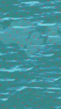 Lüks hareket projeleri için soyut tasarım stili animasyonu olan üst düzey dijital doku