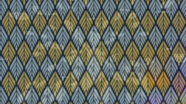 Organik desenli yüzey giriş stili video film sanatı ile soyut arkaplan tasarımı