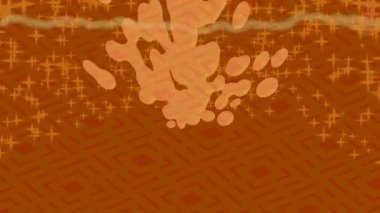 Estetik doku arkaplan tasarımı renkli hareket grafikleri ile moda film giriş profosyoneli