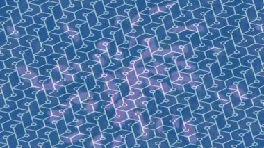 Dijital doku yüzey tasarım biçimi ile modern video animasyonu için gelişmiş hareket grafikleri