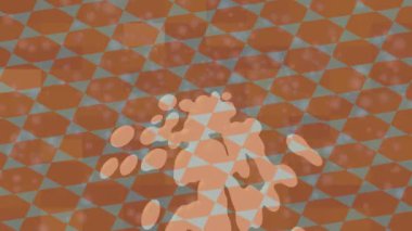 Benzersiz hareket grafikleri tasarım sanatına sahip yaratıcı film üretimi için özet bir arkaplan