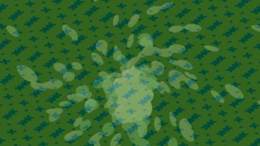 Benzersiz hareket dokusu tasarım sanatı ile profesyonel video düzenleme için modern soyut grafikler