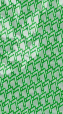 Soyut hareket desenli fütüristik video üretimi için dinamik dijital arkaplan