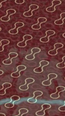 Benzersiz hareket dokusu tasarım sanatı ile profesyonel video düzenleme için modern soyut grafikler