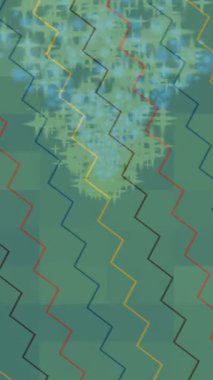 Profesyonel video projeleri sanat tarzı için organik hareketli arkaplan tasarımı