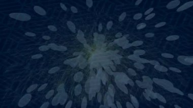 Estetik doku arkaplan tasarımı renkli hareket grafikleri ile moda film giriş profosyoneli