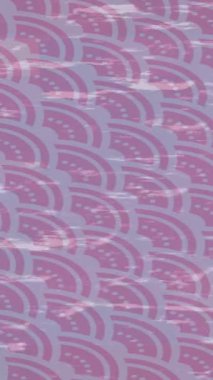 Benzersiz dijital animasyon tarzı grafikleri olan yaratıcı ortam tasarımı için yenilikçi hareket dokusu