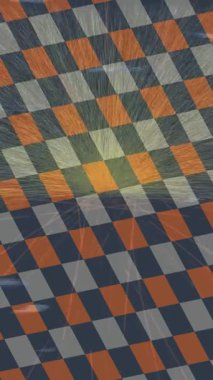 Benzersiz video giriş tasarımı projeleri için detaylı yüzey kalıbı film animasyon stili grafik girişi