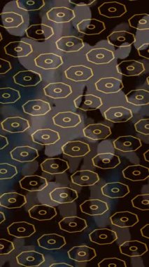 Lüks hareket projeleri için soyut tasarım stili animasyonu olan üst düzey dijital doku