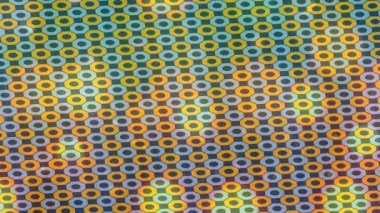 Dijital doku yüzey tasarım biçimi ile modern video animasyonu için gelişmiş hareket grafikleri