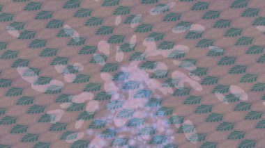 Benzersiz hareket dokusu tasarım sanatı ile profesyonel video düzenleme için modern soyut grafikler