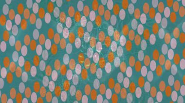 Benzersiz hareket grafikleri tasarım sanatına sahip yaratıcı film üretimi için özet bir arkaplan