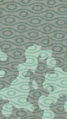 Benzersiz video giriş tasarımı projeleri için detaylı yüzey kalıbı film animasyon stili grafik girişi