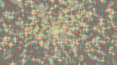 Benzersiz video giriş tasarımı projeleri için detaylı yüzey kalıbı film animasyon stili grafik girişi