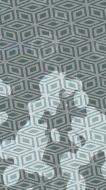 Yaratıcı video düzenleme film tasarımı için benzersiz hareket grafikleri biçimi giriş hareketi video pro