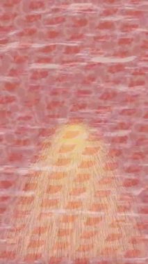 Benzersiz hareket grafikleri tasarım sanatına sahip yaratıcı film üretimi için özet bir arkaplan