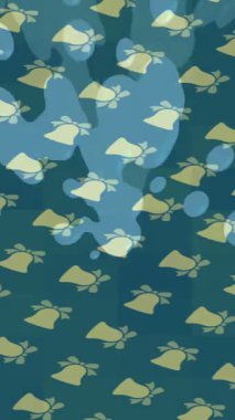 Organik desenli yüzey giriş stili video film sanatı ile soyut arkaplan tasarımı