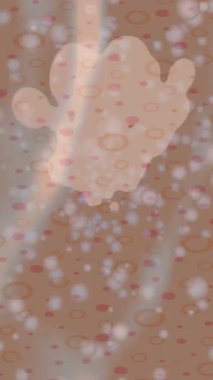 Yaratıcı video düzenleme film arkaplan tasarımı için minimalist organik hareket grafikleri