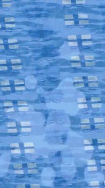 Profesyonel video projeleri sanat tarzı için organik hareketli arkaplan tasarımı