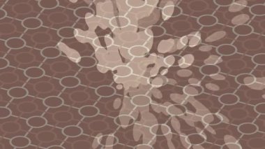 Organik desenli yüzey giriş stili video film sanatı ile soyut arkaplan tasarımı