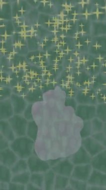 Benzersiz video giriş tasarımı projeleri için detaylı yüzey kalıbı film animasyon stili grafik girişi