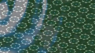 Benzersiz video giriş tasarımı projeleri için detaylı yüzey kalıbı film animasyon stili grafik girişi