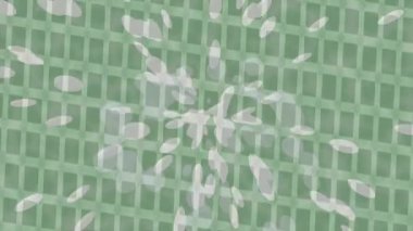 Soyut hareket desenli fütüristik video üretimi için dinamik dijital arkaplan