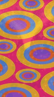 Soyut hareket desenli fütüristik video üretimi için dinamik dijital arkaplan