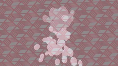 Organik desenli yüzey giriş stili video film sanatı ile soyut arkaplan tasarımı