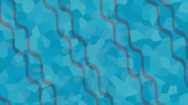 Soyut hareket desenli fütüristik video üretimi için dinamik dijital arkaplan