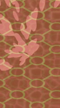 Estetik doku arkaplan tasarımı renkli hareket grafikleri ile moda film giriş profosyoneli